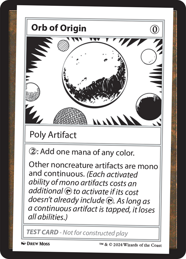 Orb of Origin [Mystery Booster 2 Playtest Cards] | Webway Games
