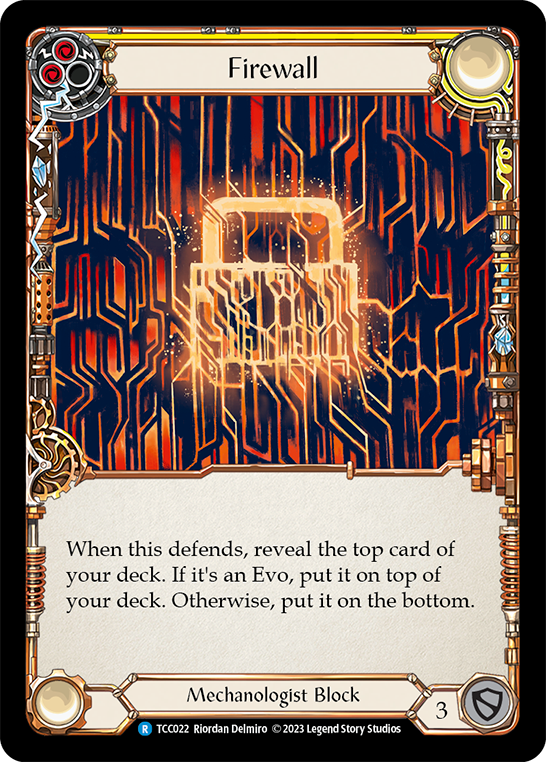 Firewall (Yellow) [TCC022] (Round the Table: TCC x LSS) | Webway Games