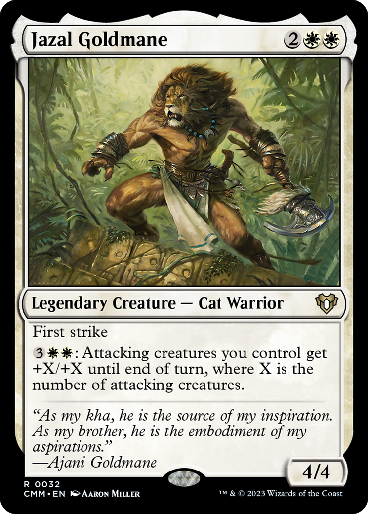Jazal Goldmane [Commander Masters] | Webway Games
