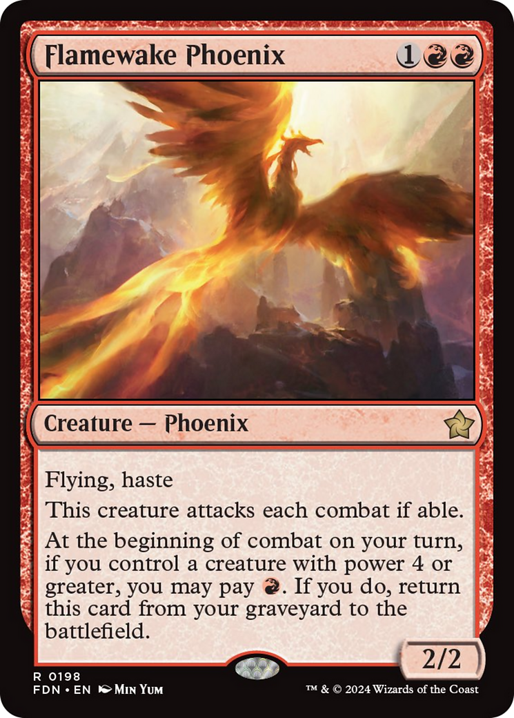 Flamewake Phoenix [Foundations] | Webway Games