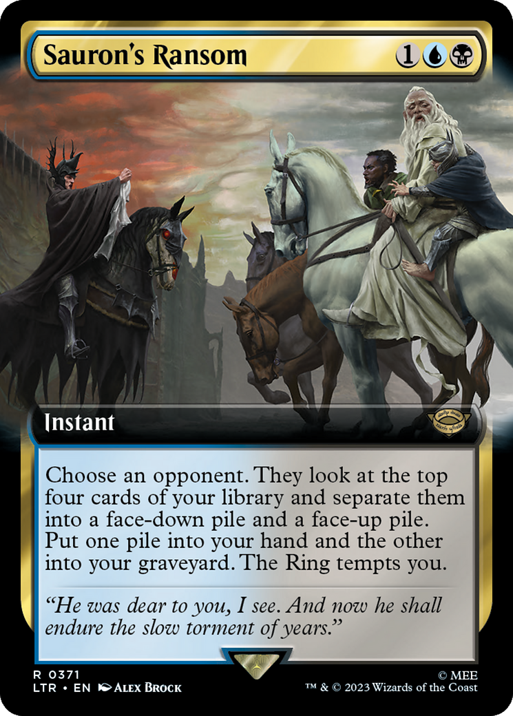 Sauron's Ransom (Extended Art) [The Lord of the Rings: Tales of Middle-Earth] | Webway Games