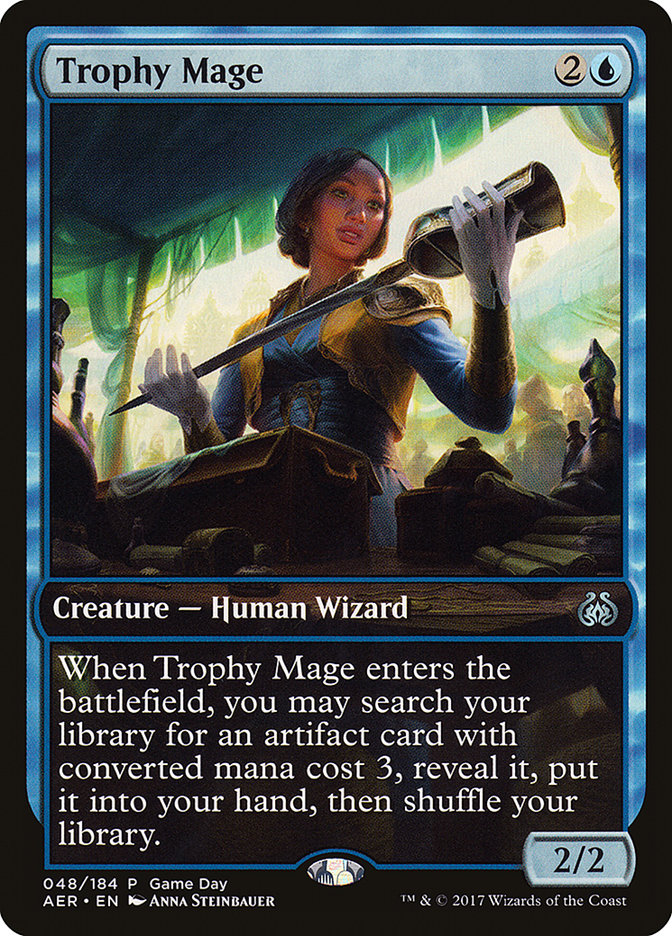 Trophy Mage (Game Day) [Aether Revolt Promos] | Webway Games