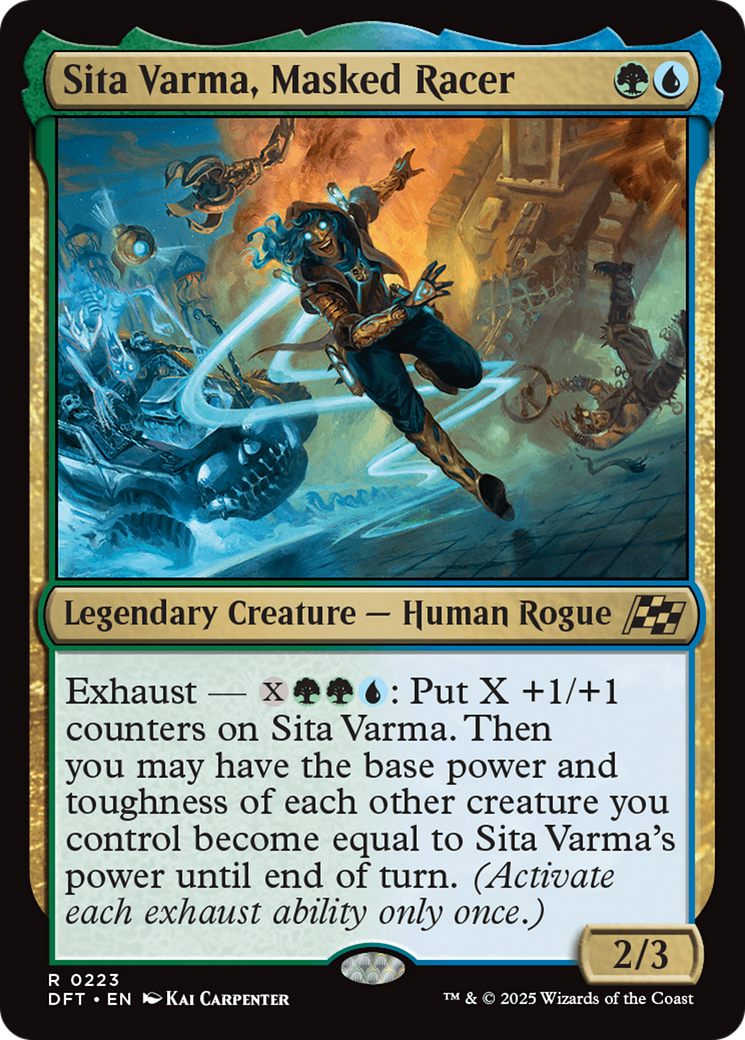 Sita Varma, Masked Racer [Aetherdrift] | Webway Games
