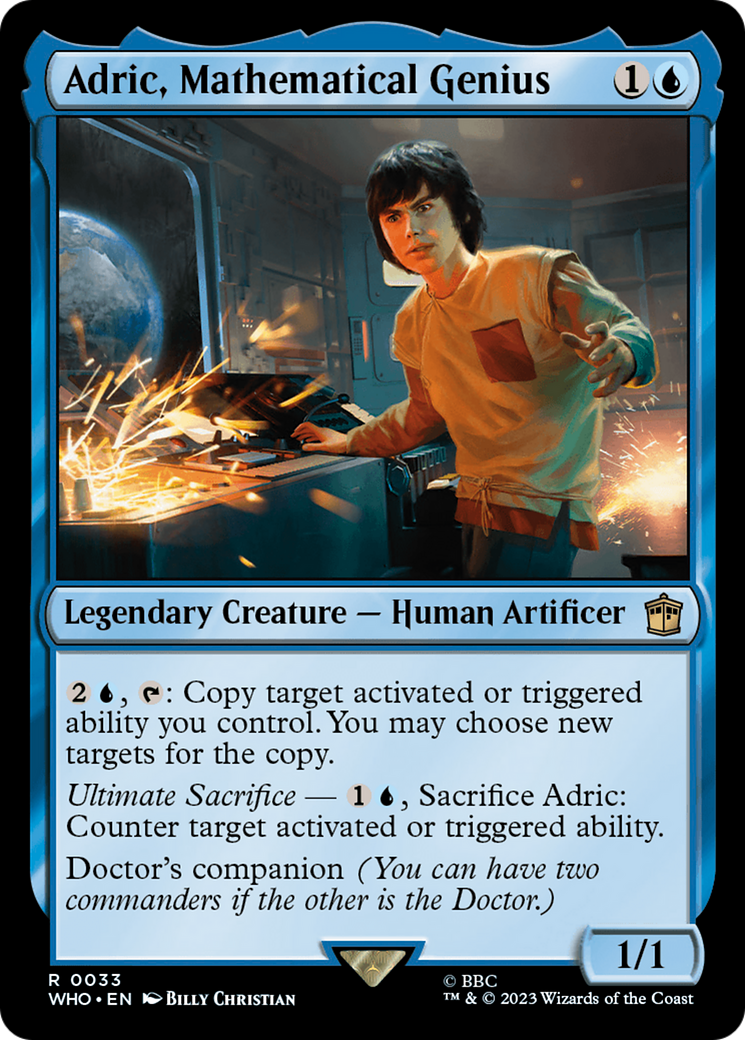 Adric, Mathematical Genius [Doctor Who] | Webway Games