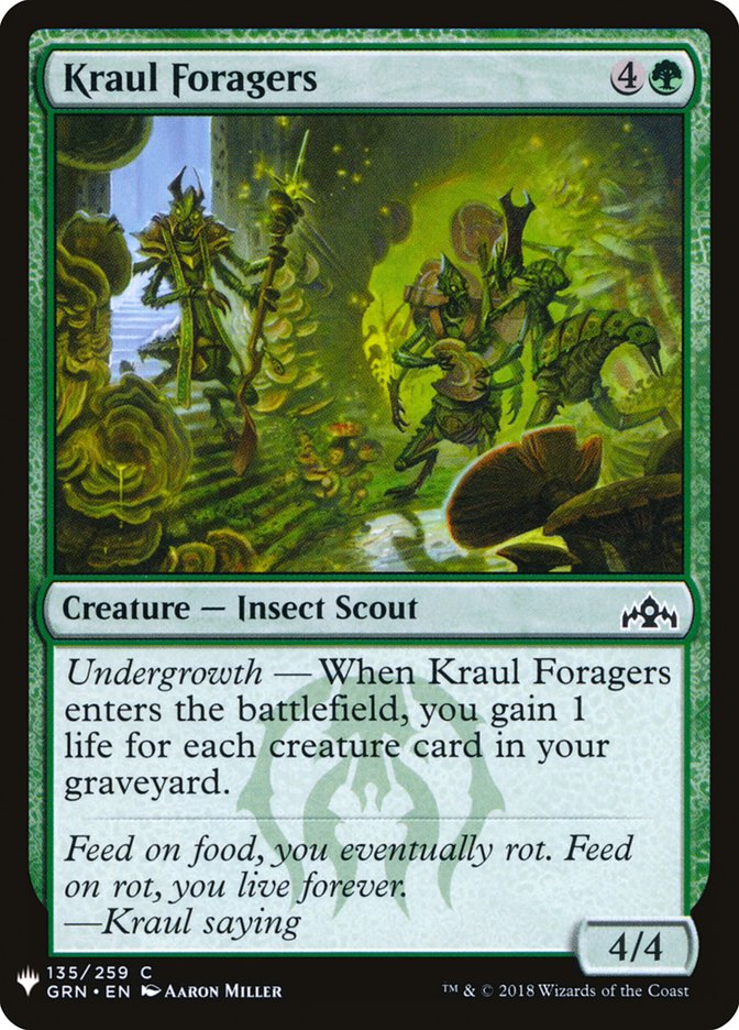 Kraul Foragers [Mystery Booster] | Webway Games