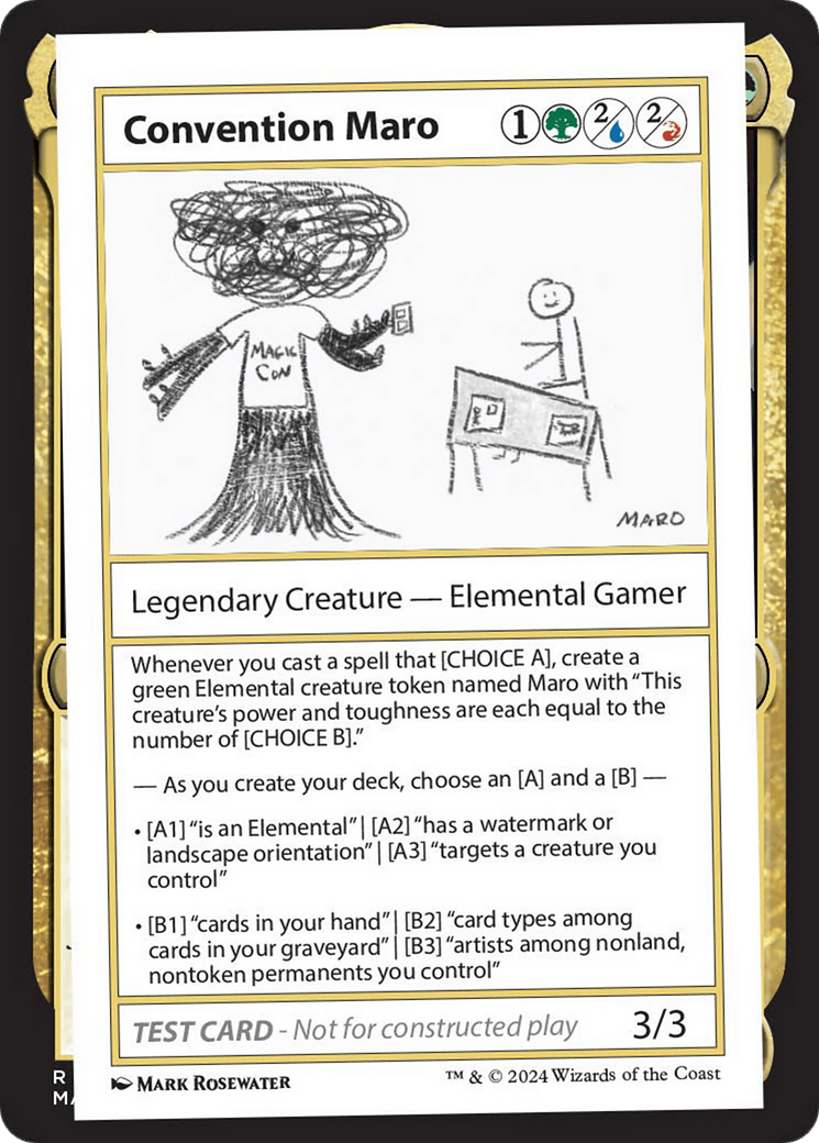 Convention Maro [Mystery Booster] | Webway Games