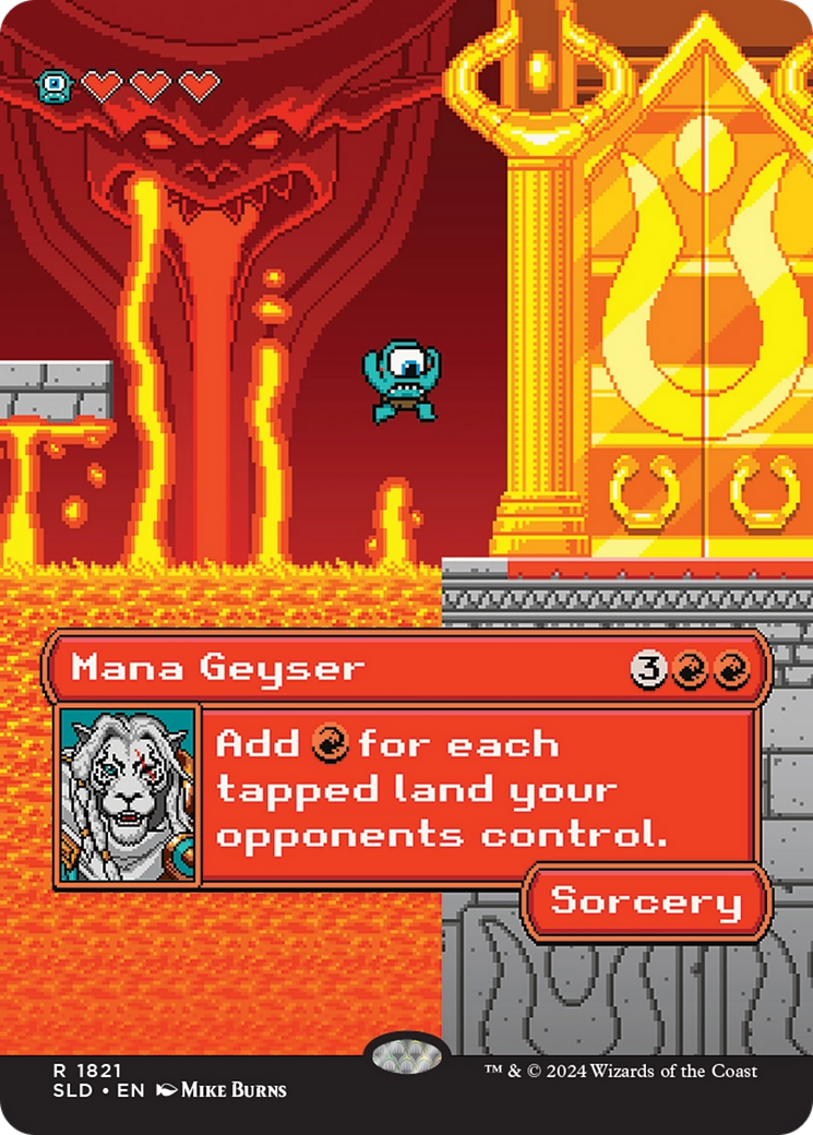 Mana Geyser (Rainbow Foil) [Secret Lair Drop Series] | Webway Games