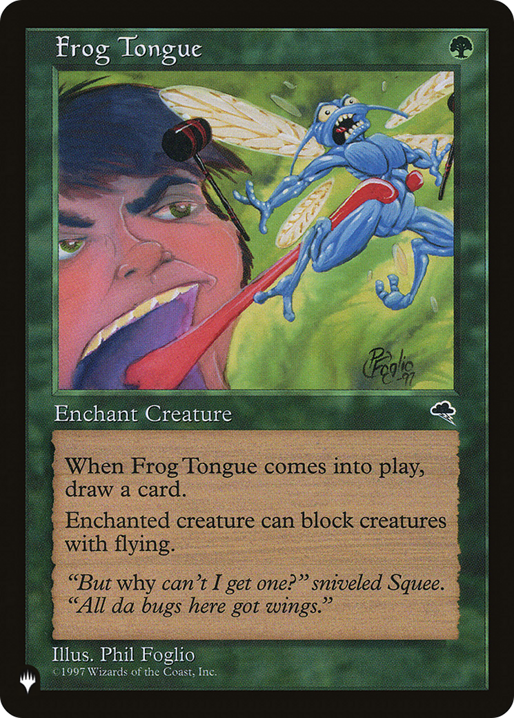 Frog Tongue [The List] | Webway Games