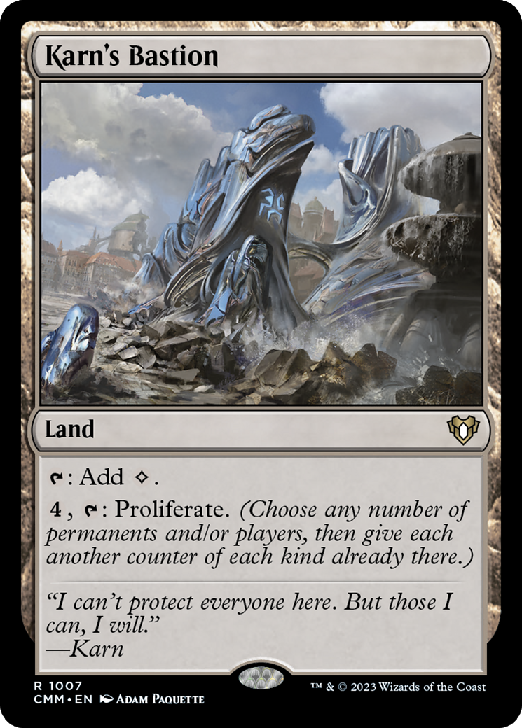 Karn's Bastion [Commander Masters] | Webway Games