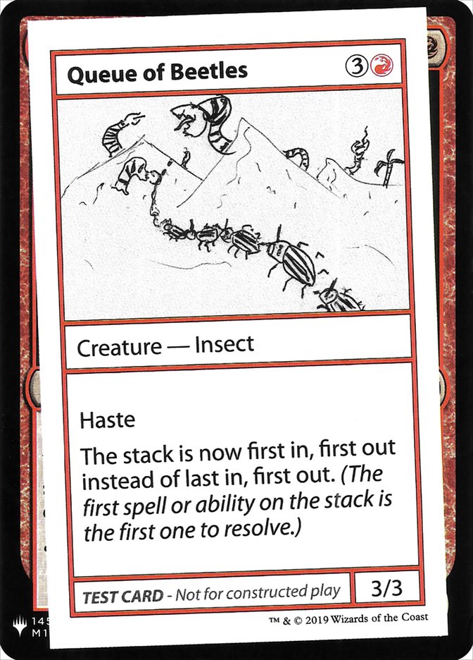 Queue of Beetles [Mystery Booster Playtest Cards] | Webway Games