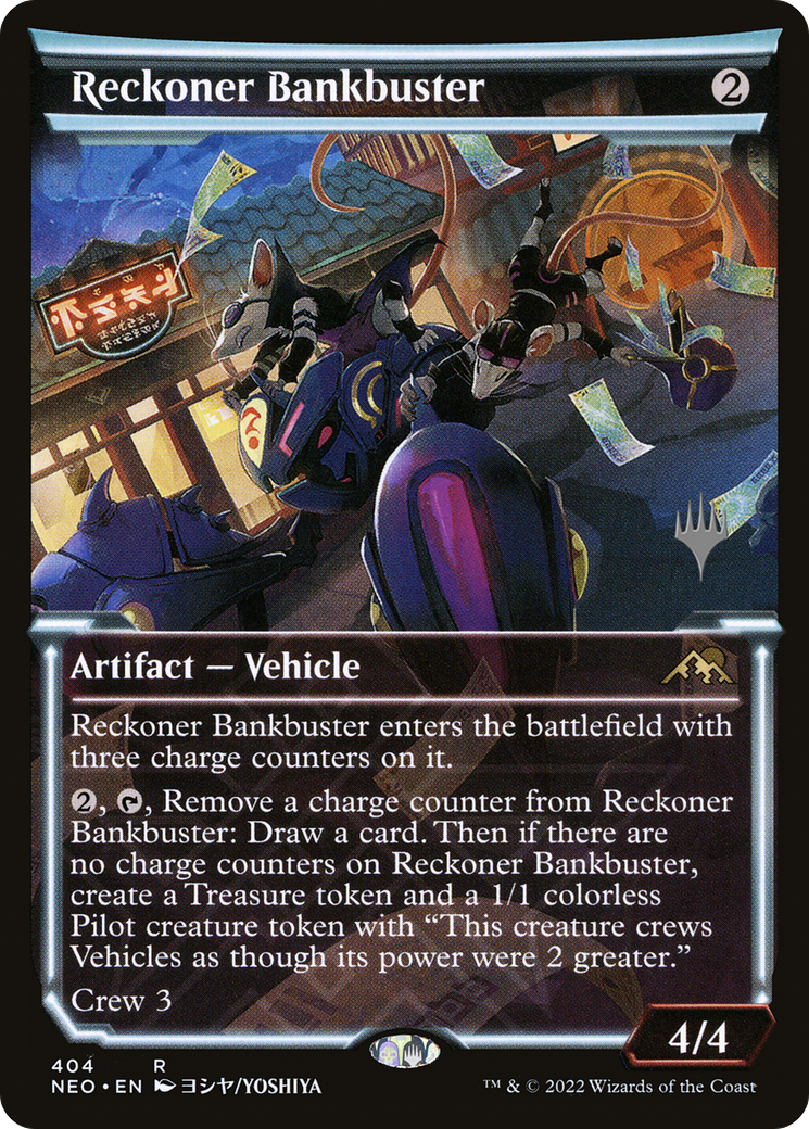 Reckoner Bankbuster (Showcase) [The Brothers' War Promos] | Webway Games
