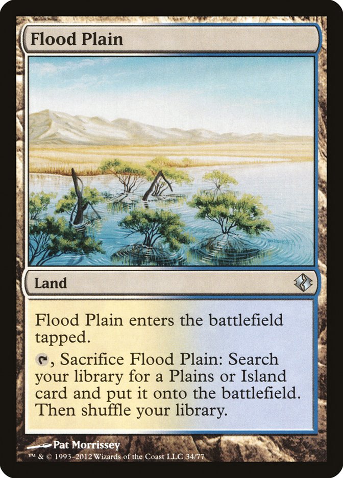 Flood Plain [Duel Decks: Venser vs. Koth] | Webway Games