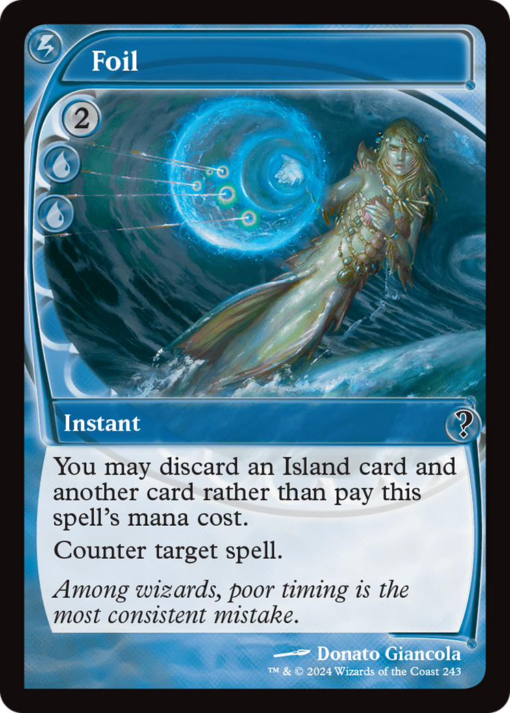 Foil (Future Sight) [Mystery Booster 2] | Webway Games