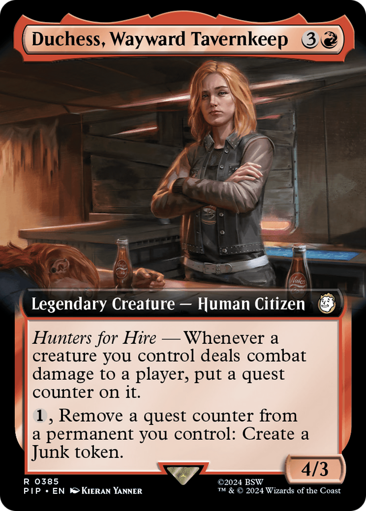 Duchess, Wayward Tavernkeep (Extended Art) [Fallout] | Webway Games