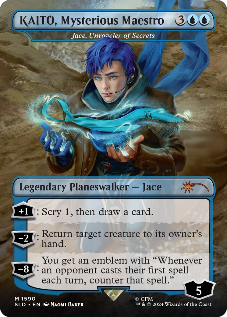 KAITO, Mysterious Maestro - Jace, Unraveler of Secrets [Secret Lair Drop Series] | Webway Games