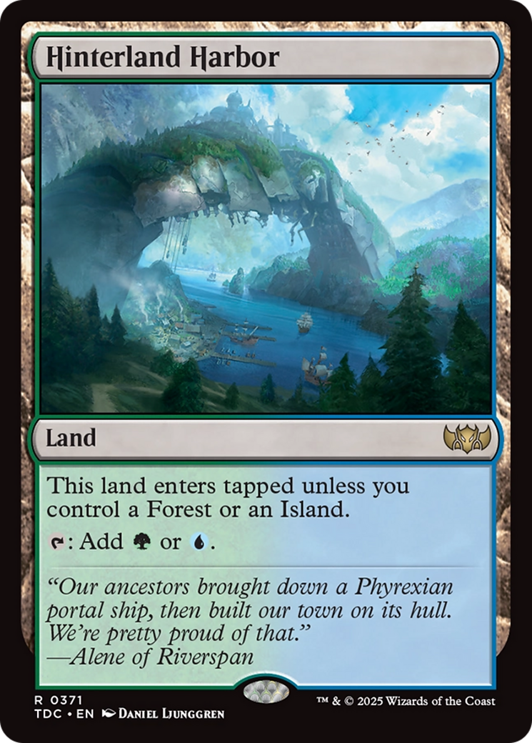 Hinterland Harbor [Tarkir: Dragonstorm Commander] | Webway Games