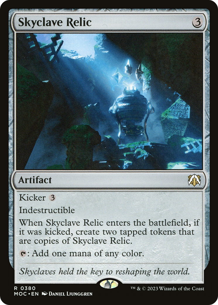 Skyclave Relic [March of the Machine Commander] | Webway Games