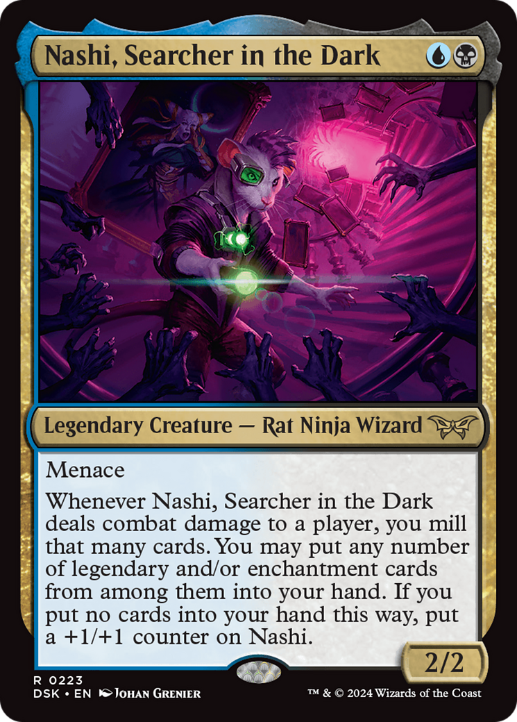 Nashi, Searcher in the Dark [Duskmourn: House of Horror] | Webway Games