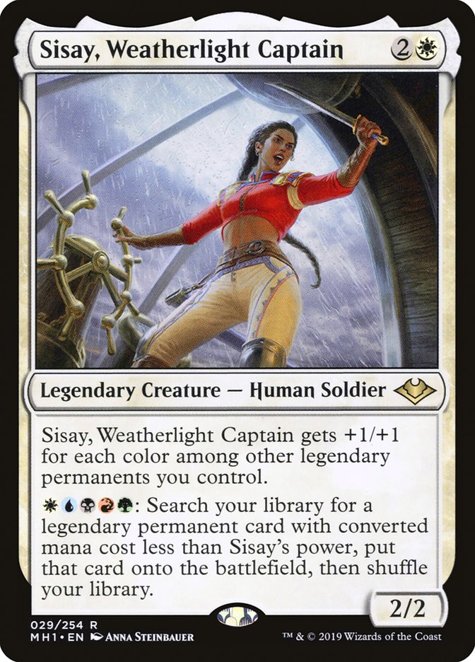 Sisay, Weatherlight Captain [Modern Horizons] | Webway Games