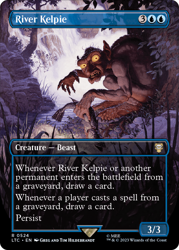 River Kelpie (Borderless) [The Lord of the Rings: Tales of Middle-Earth Commander] | Webway Games
