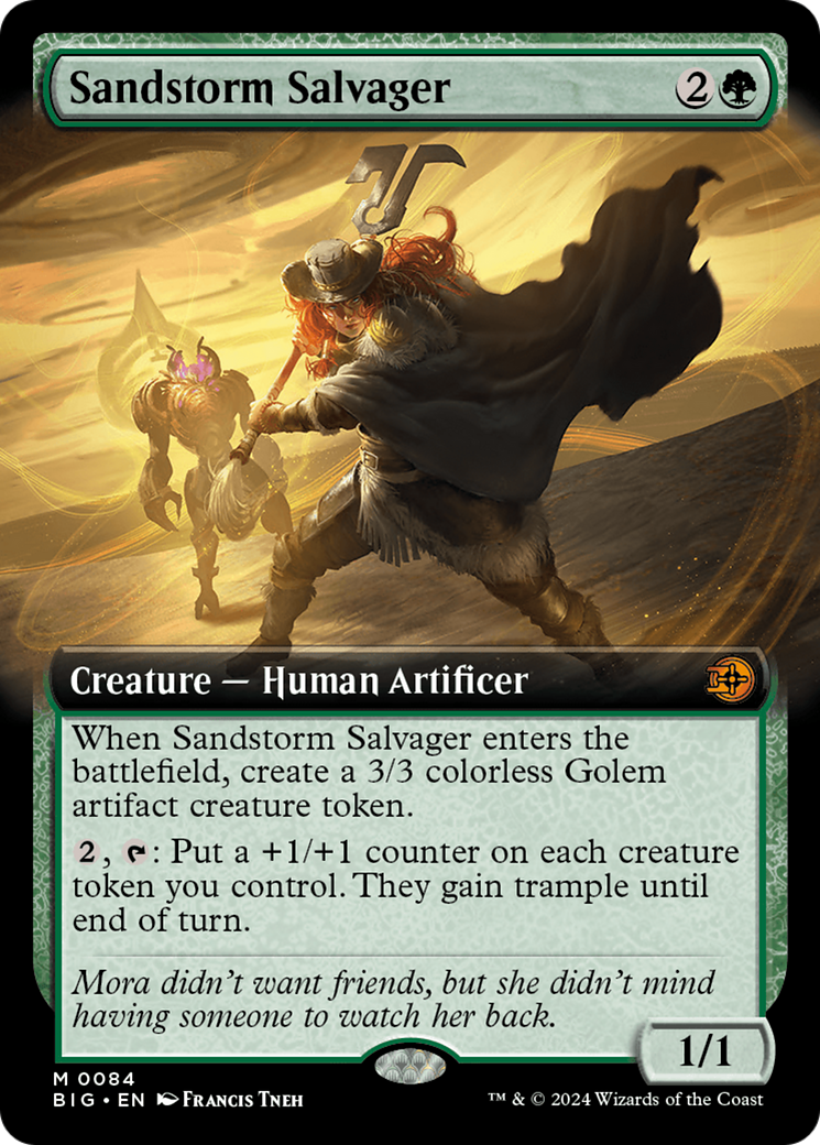 Sandstorm Salvager (Extended Art) [Outlaws of Thunder Junction: The Big Score] | Webway Games