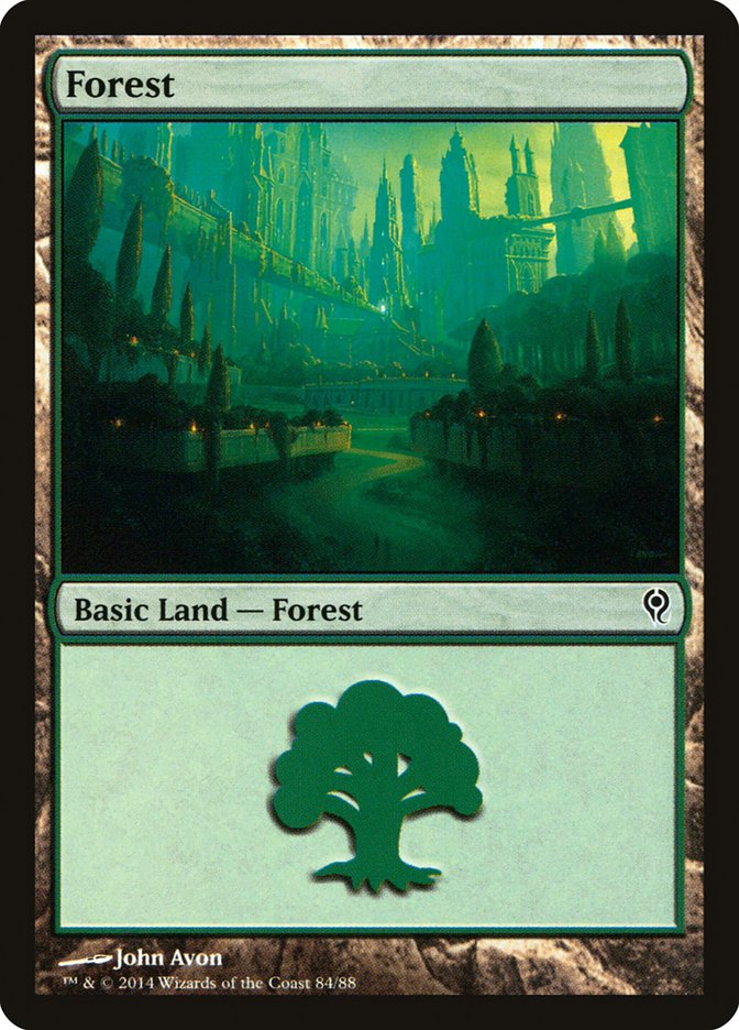 Forest (84) [Duel Decks: Jace vs. Vraska] | Webway Games