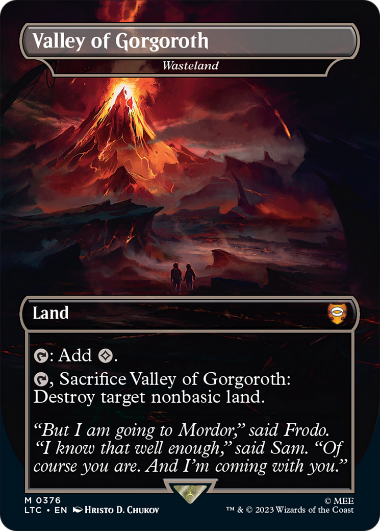 Valley of Gorgoroth - Wasteland [The Lord of the Rings: Tales of Middle-Earth Commander] | Webway Games