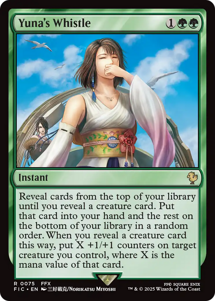 Yuna's Whistle [FINAL FANTASY Commander] | Webway Games