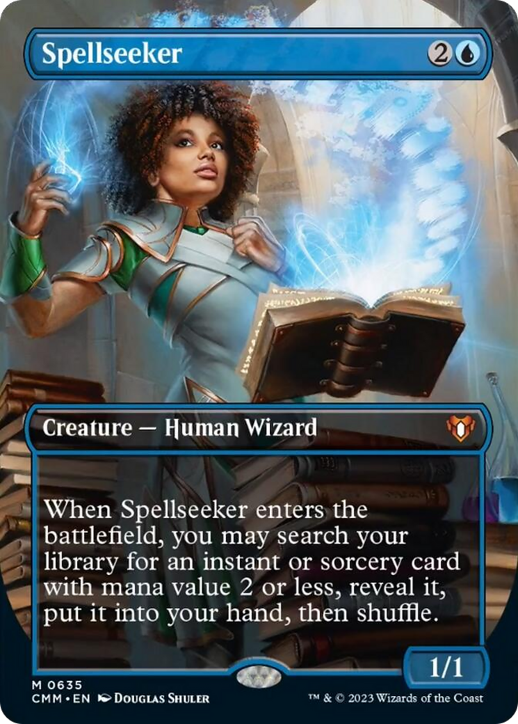 Spellseeker (Borderless Alternate Art) [Commander Masters] | Webway Games