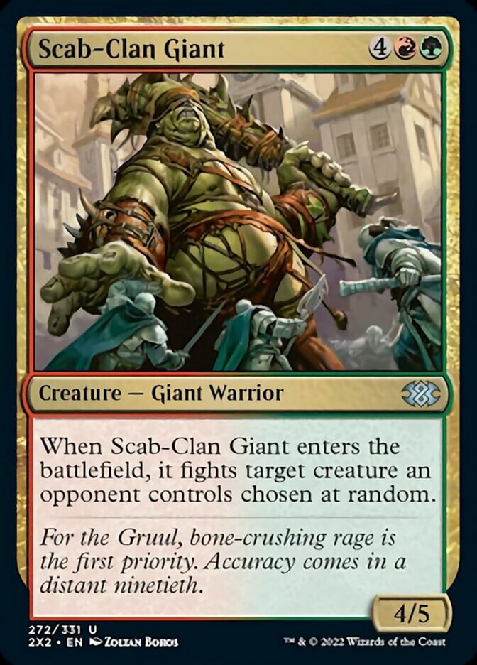 Scab-Clan Giant [Double Masters 2022] | Webway Games
