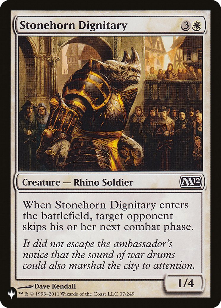 Stonehorn Dignitary [The List] | Webway Games