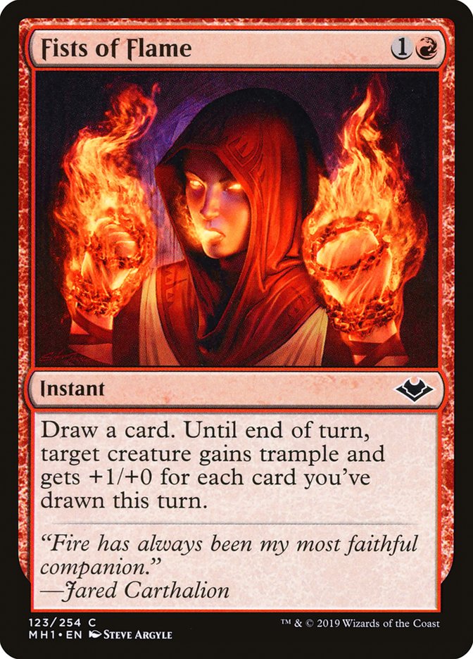 Fists of Flame [Modern Horizons] | Webway Games