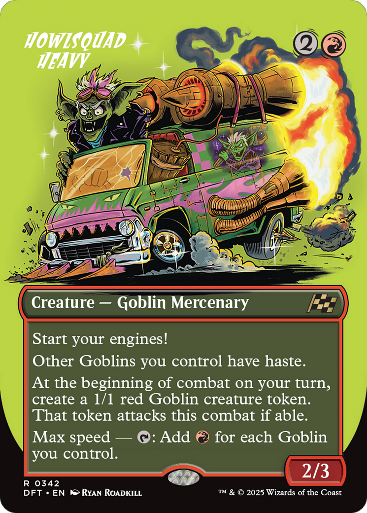 Howlsquad Heavy (Borderless) [Aetherdrift] | Webway Games