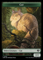 Eldrazi // Cat (0030) Double-Sided Token [Commander Masters Tokens] | Webway Games