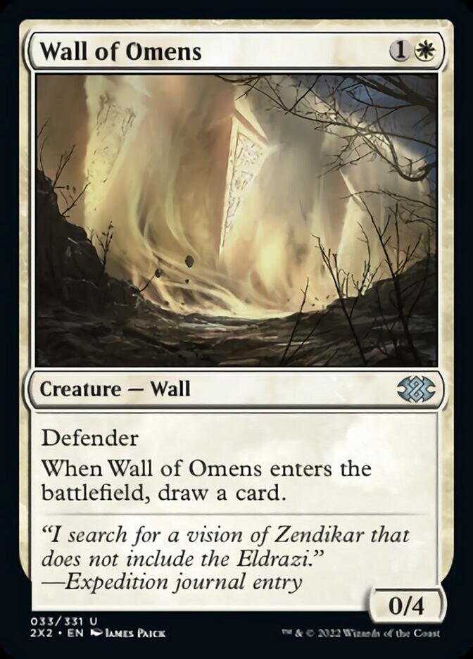 Wall of Omens [Double Masters 2022] | Webway Games