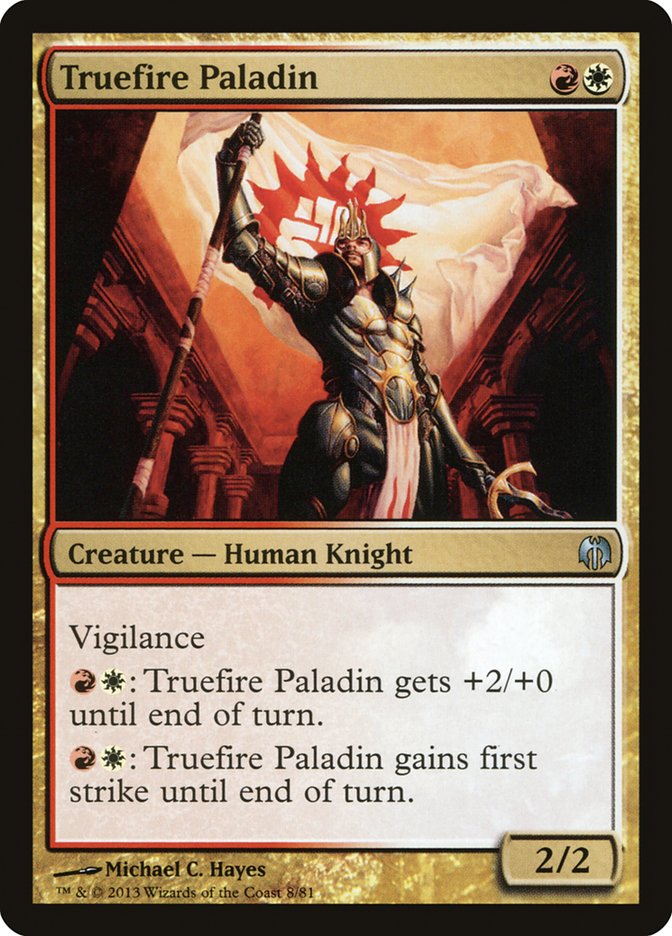 Truefire Paladin [Duel Decks: Heroes vs. Monsters] | Webway Games
