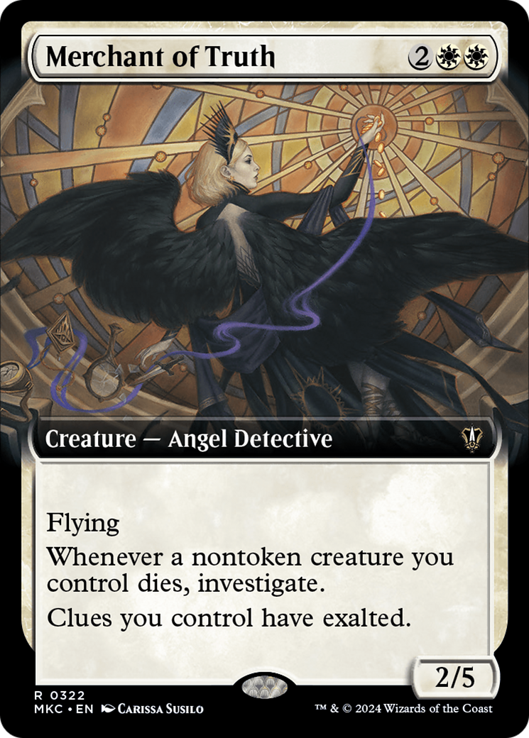 Merchant of Truth (Extended Art) [Murders at Karlov Manor Commander] | Webway Games