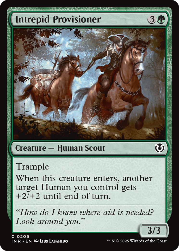 Intrepid Provisioner [Innistrad Remastered] | Webway Games