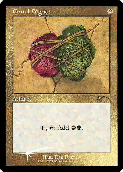 Gruul Signet (Retro) (Foil Etched) [Secret Lair Drop Series] | Webway Games