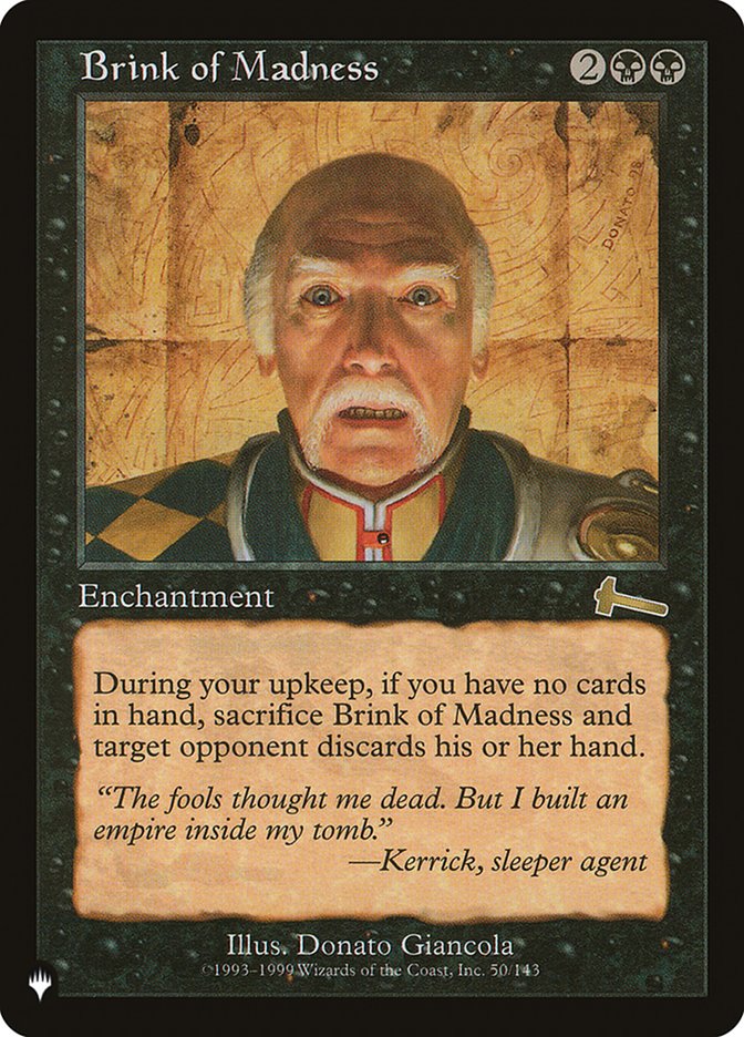 Brink of Madness [The List] | Webway Games