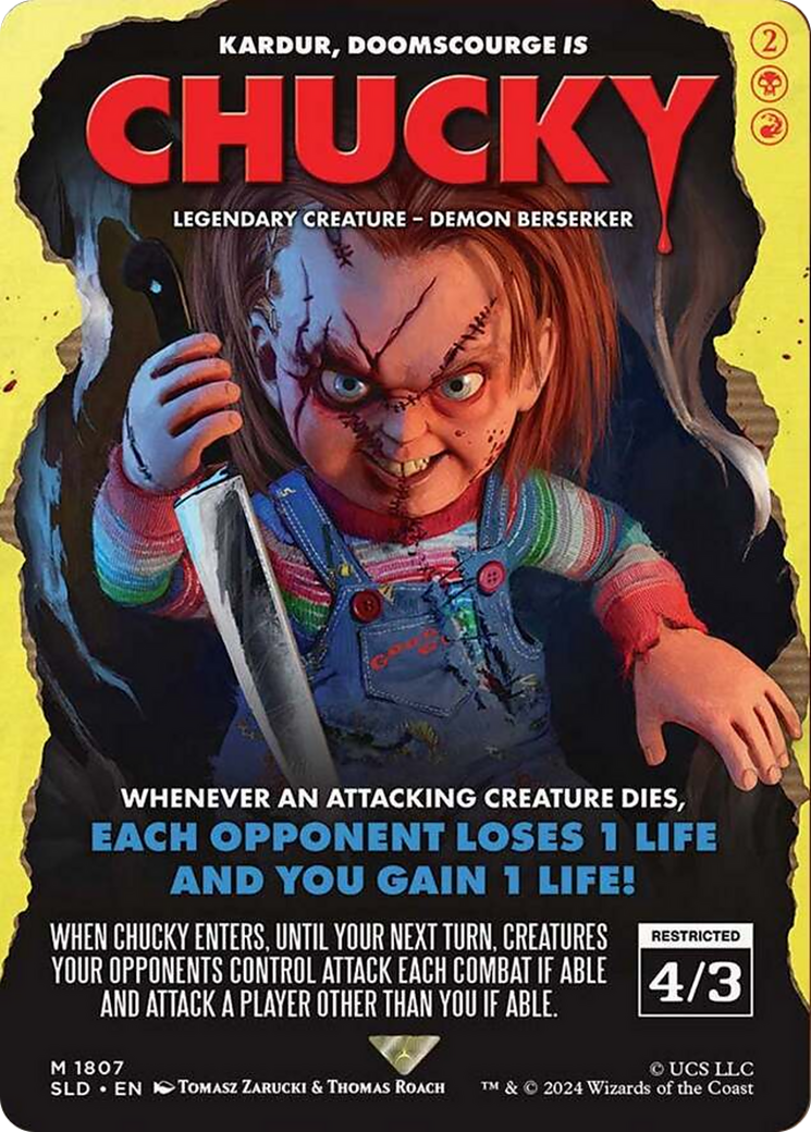 Chucky - Kardur, Doomscourge [Secret Lair Drop Series] | Webway Games