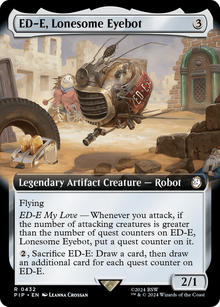 ED-E, Lonesome Eyebot (Extended Art) [Fallout] | Webway Games
