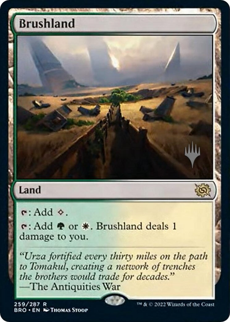 Brushland (Promo Pack) [The Brothers' War Promos] | Webway Games