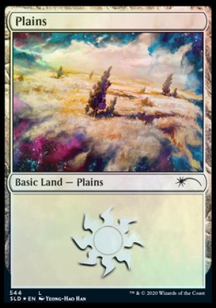 Plains (Enchanted) (544) [Secret Lair Drop Promos] | Webway Games
