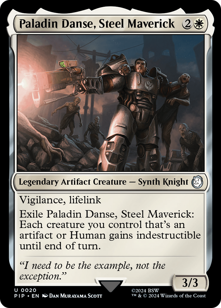 Paladin Danse, Steel Maverick [Fallout] | Webway Games
