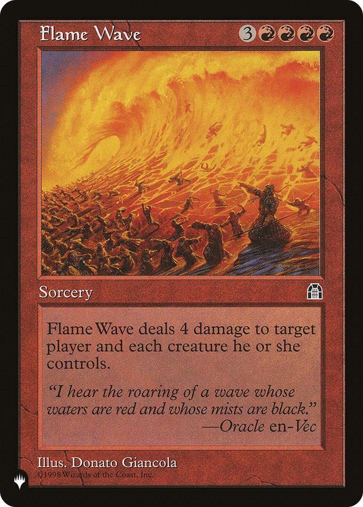 Flame Wave [The List] | Webway Games