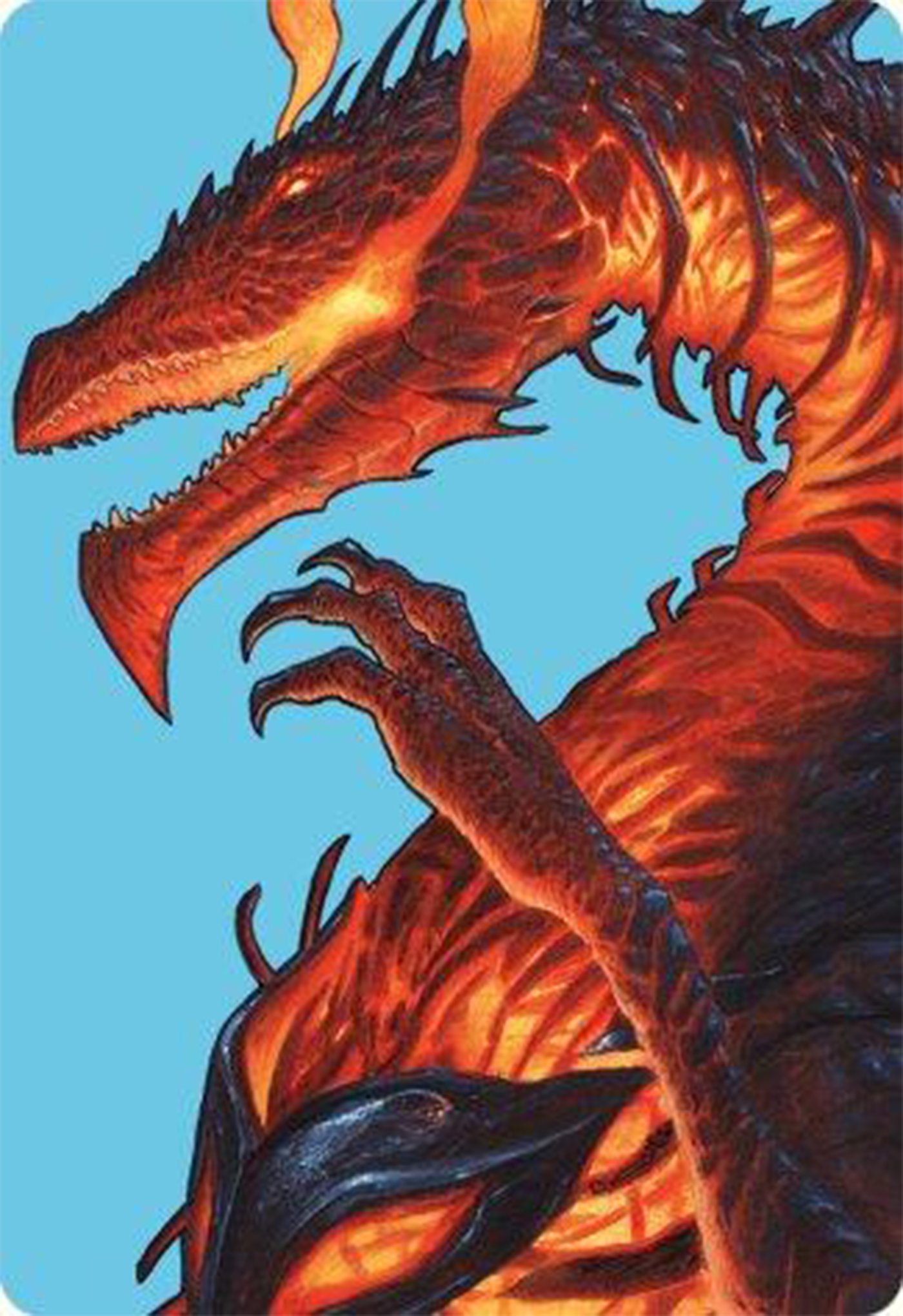 Herigast, Erupting Nullkite Art Card [Modern Horizons 3 Art Series] | Webway Games