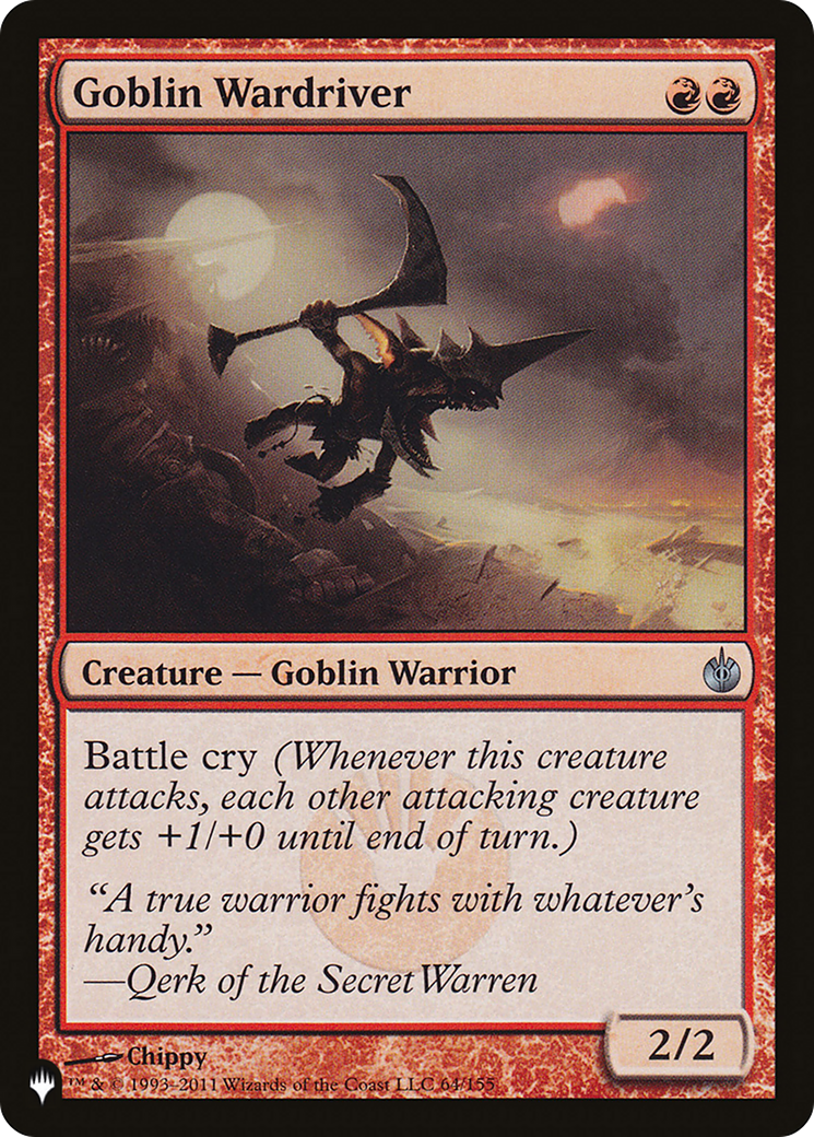 Goblin Wardriver [The List] | Webway Games