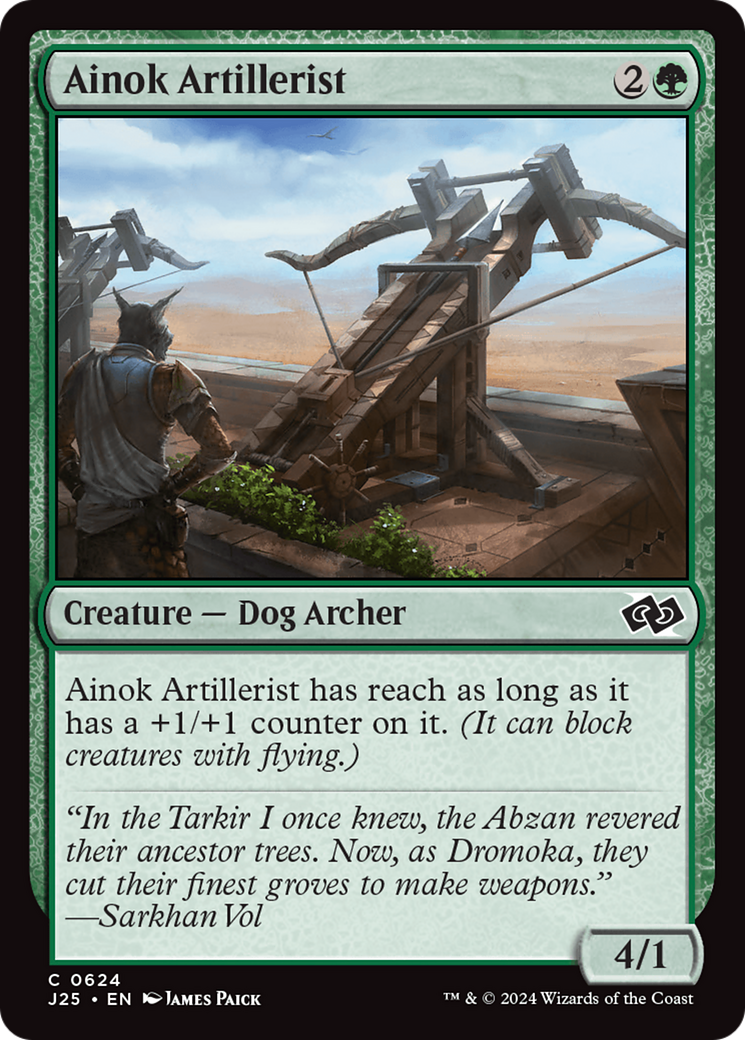 Ainok Artillerist [Foundations Jumpstart] | Webway Games