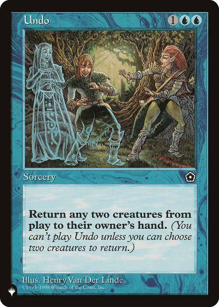 Undo [The List] | Webway Games